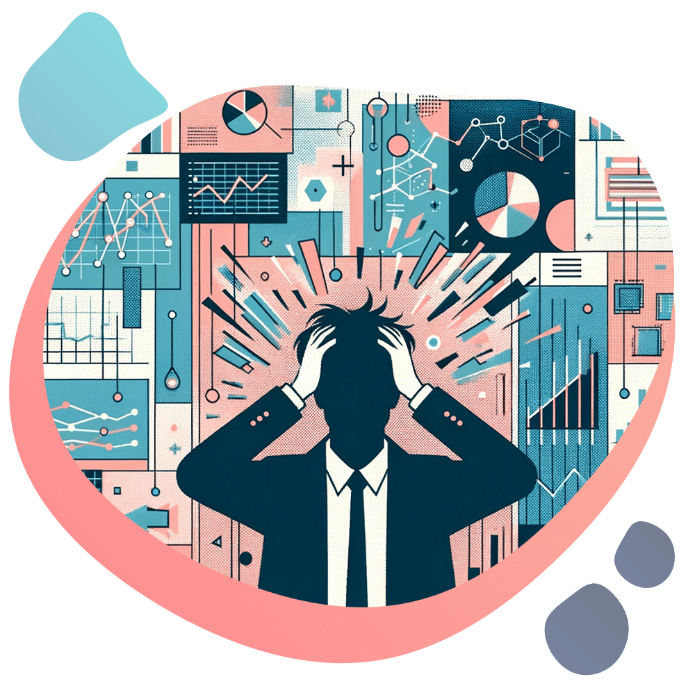 Illustration des chiffres du stress au travail